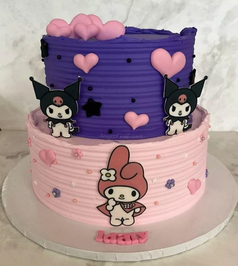 Birthdays cake by Arcoiris