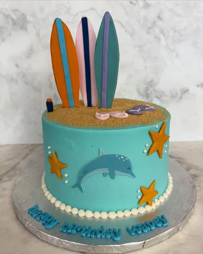 Birthdays cake by Arcoiris