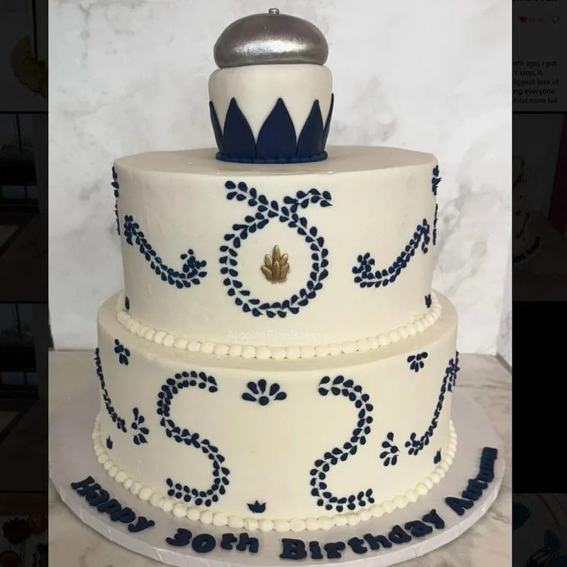 Birthdays cake by Arcoiris